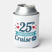 25e cruise Jubileum Blikjeskoeler (Blikje Voorkant)
