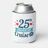 25e cruise Jubileum Blikjeskoeler (Blikje Achterkant)
