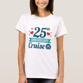 25e cruise Jubileum T-shirt (Voorkant)