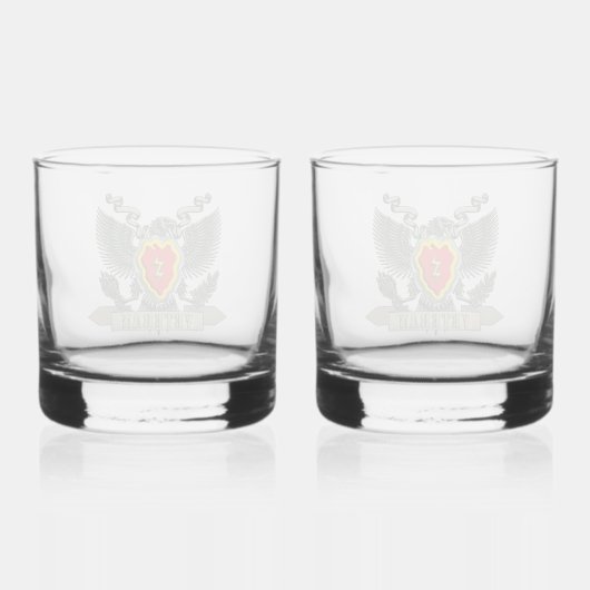25e divisie infanterie whisky glas (Achterkant)