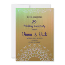 25e Golden Horizon acryl Art Jubileum