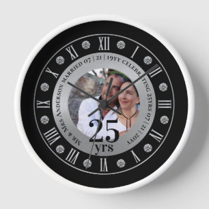 25e Huwelijksjubileum FOTOCadeau Zilveren Bruiloft