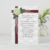 25e huwelijksjubileum hernieuwing van de trouwgelo kaart (Staand voorkant)