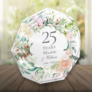 25e Huwelijksjubileum Rozen Krans  Fotoblokken