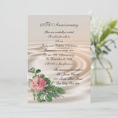 25e huwelijksverjaardag huwelijksbelofte verlengin kaart (Staand voorkant)