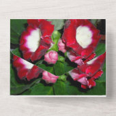 25e huwelijksverjaardag uitnodiging zilver (Achterkant)