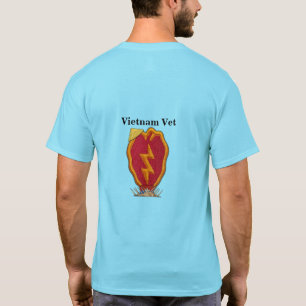 25e ID Infanteriedivisie Veterans Vets LRRPS T-shirt