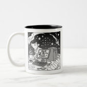 25e IFComp-Mok Tweekleurige Koffiemok (Links)