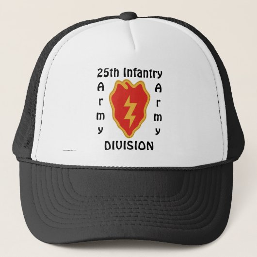 25e Inf Div bc/1 Trucker Pet (Voorkant)