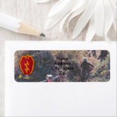 25e INF DIV infanteriedivisie veteranen Vietnam Etiket (Insitu)