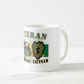 25e Inf Div-Vietnam (m/CIB) Koffiemok (Voorkant rechts)