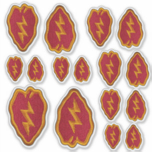 25e INF Infanteriedivisie Big Red 1 Contour Sticker