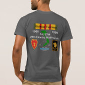 25e infanterie-V-22 T-shirt (Achterkant)