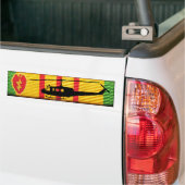 25e infanteriediv. UH-1 Huey VSM Bumpersticker (Op Truck)