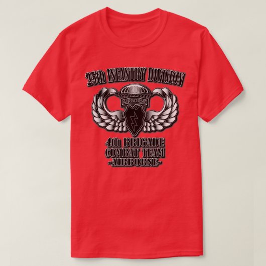 25e Infanteriedivisie 4e Brigade T-shirt (Design voorkant)