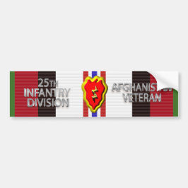 25e Infanteriedivisie Afghaanse veteraan Bumpersticker