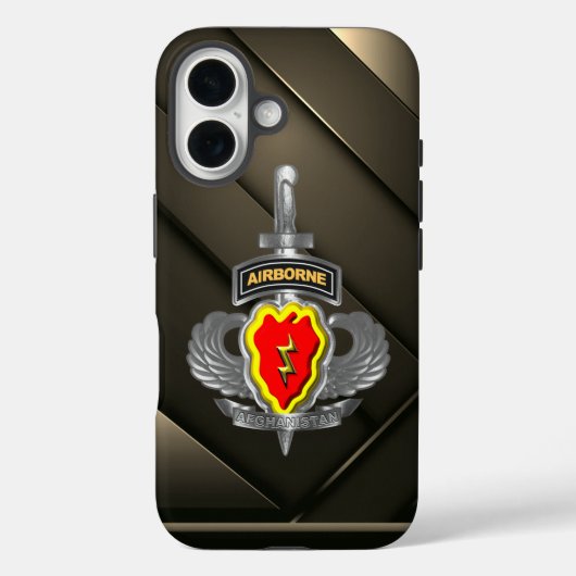 25e infanteriedivisie Afghanistan Veteraan Case-Mate iPhone Case (Achterkant)