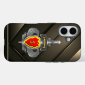 25e infanteriedivisie Afghanistan Veteraan Case-Mate iPhone Case (Achterkant (horizontaal))