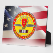 25e infanteriedivisie Afghanistan Veteraan Fotoplaat (Zijkant)