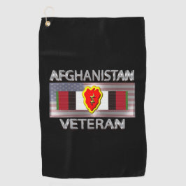 25e infanteriedivisie Afghanistan Veteraan Golfhanddoek
