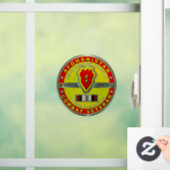 25e infanteriedivisie "Afghanistan veteraan" Raamsticker (Huis)