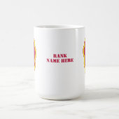 25e Infanteriedivisie Badge - gepersonaliseerd Koffiemok (Center)