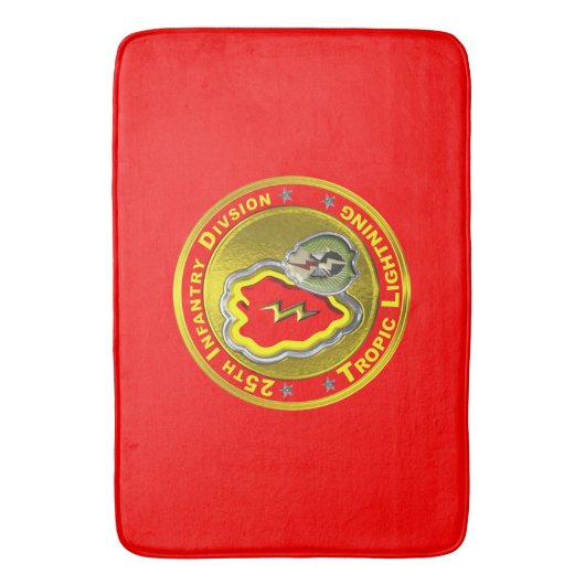 25e infanteriedivisie badmat (Voorkant Verticaal)