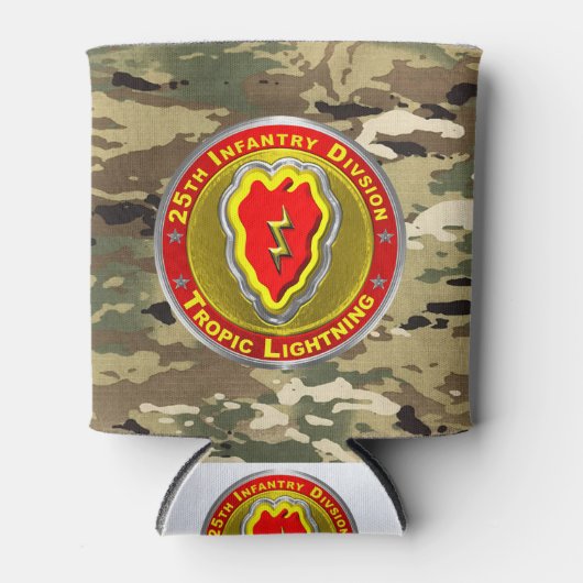 25e infanteriedivisie blikjeskoeler (Voorkant)