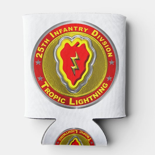 25e infanteriedivisie blikjeskoeler (Achterkant)