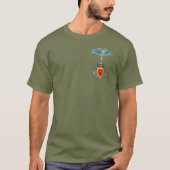 25e Infanteriedivisie CIB Afghanistan T-shirt (Voorkant)