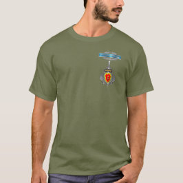 25e Infanteriedivisie CIB Afghanistan T-shirt