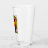 25e infanteriedivisie Gepersonaliseerd pleister Glas (Links)