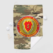 25e Infanteriedivisie Golfhanddoek (Insitu)