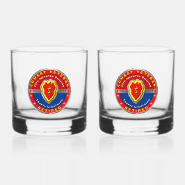 25e infanteriedivisie, in ruste whisky glas