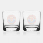 25e infanteriedivisie, in ruste whisky glas (Achterkant)