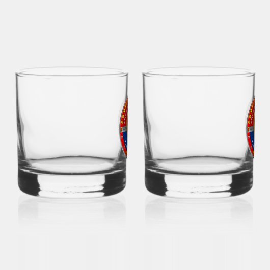 25e infanteriedivisie, in ruste whisky glas (Rechts)