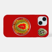 25e Infanteriedivisie iPhone 15 Case (Achterkant horizontaal)