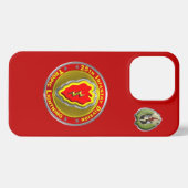 25e infanteriedivisie iPhone hoesje (Achterkant horizontaal)