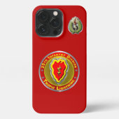 25e infanteriedivisie iPhone hoesje (Achterkant)