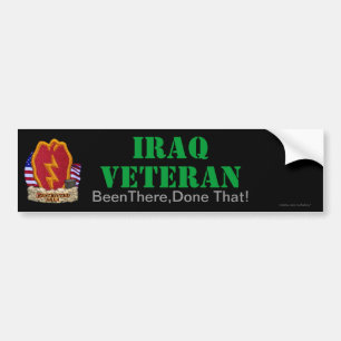 25e infanteriedivisie irak dierenartsen bumperstic bumpersticker