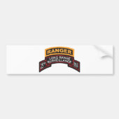 25e infanteriedivisie LRS scrol, tabblad Ranger Bumpersticker (Voorkant)