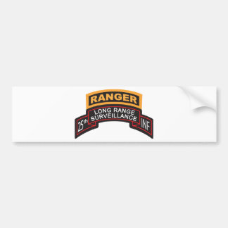 25e infanteriedivisie LRS scrol, tabblad Ranger Bumpersticker