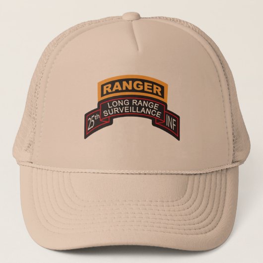 25e infanteriedivisie LRS scrol, tabblad Ranger Trucker Pet (Voorkant)