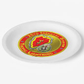 25e infanteriedivisie papieren bordje (Gekanteld)