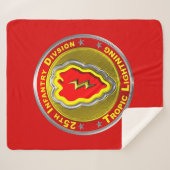 25e infanteriedivisie sherpa deken (Voorkant (horizontaal))