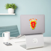 25e infanteriedivisie sticker (Laptop op bureau)