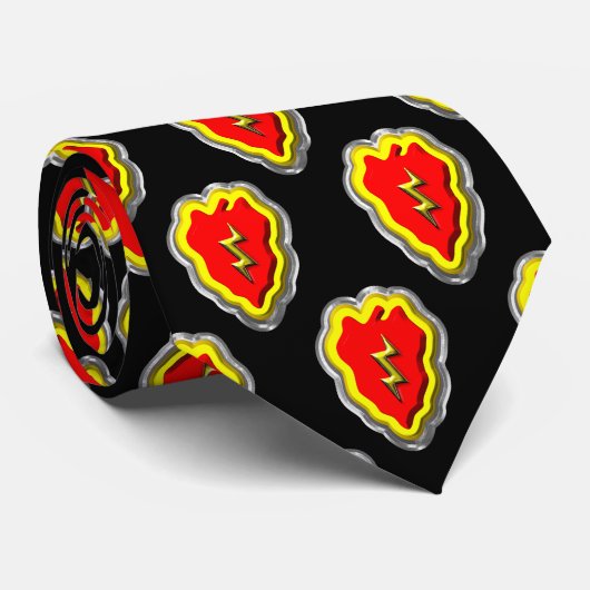 25e infanteriedivisie stropdas (Opgerold)