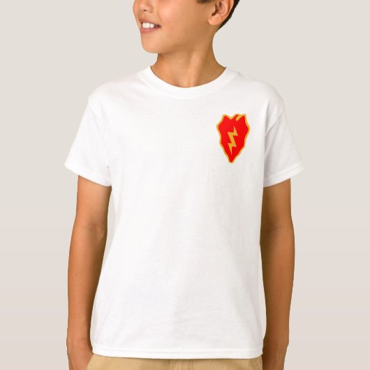 25e infanteriedivisie t-shirt (Voorkant)