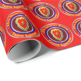 25e Infanteriedivisie “Tropic Lightning” Cadeaupapier