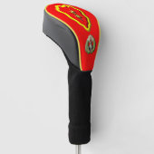 25e Infanteriedivisie "Tropic Lightning" Golfheadcover (Schuin)